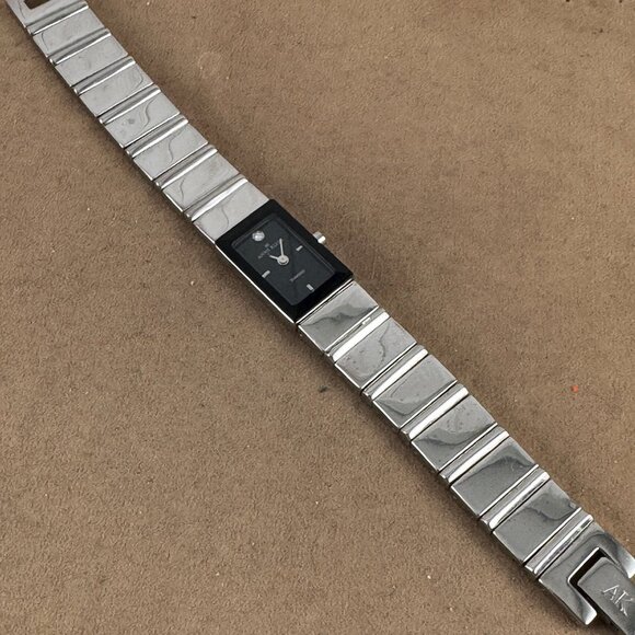 Vintage Anne Klein Diamond Watch 6.5 inch Bracelet Mineral Crystal main image 9